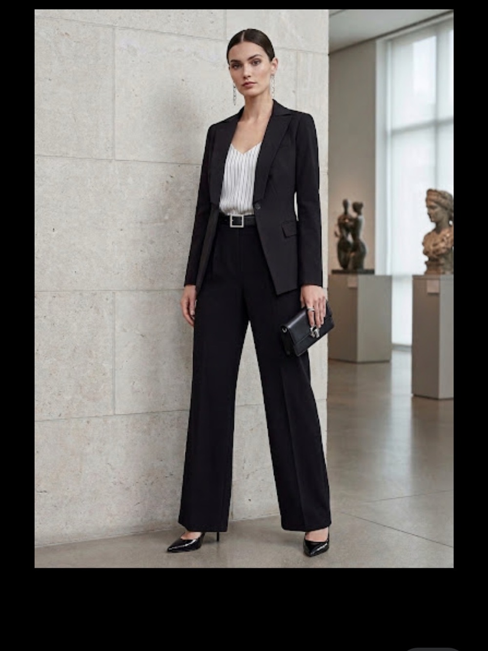 NWOT BCBGMAXAZRIA Classic Black Tailored Blazer | Size XS
